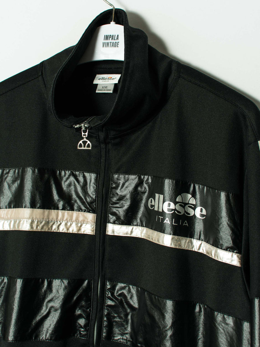 Ellesse Black Italia Track Jacket