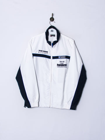 Lotto White & Blue Track Jacket