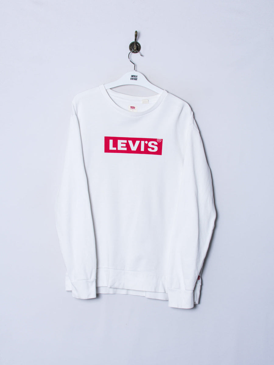 Levi's White Sweatshirt