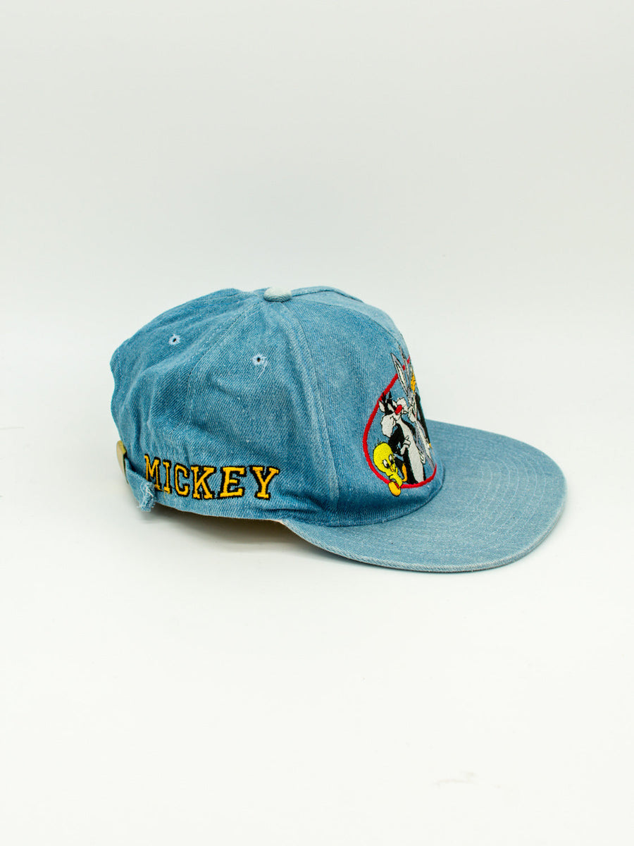Looney Tunes Mickey Starter Denim Vintage Cap