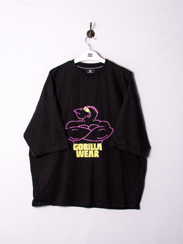 Gorilla Wear Black Cotton Tee