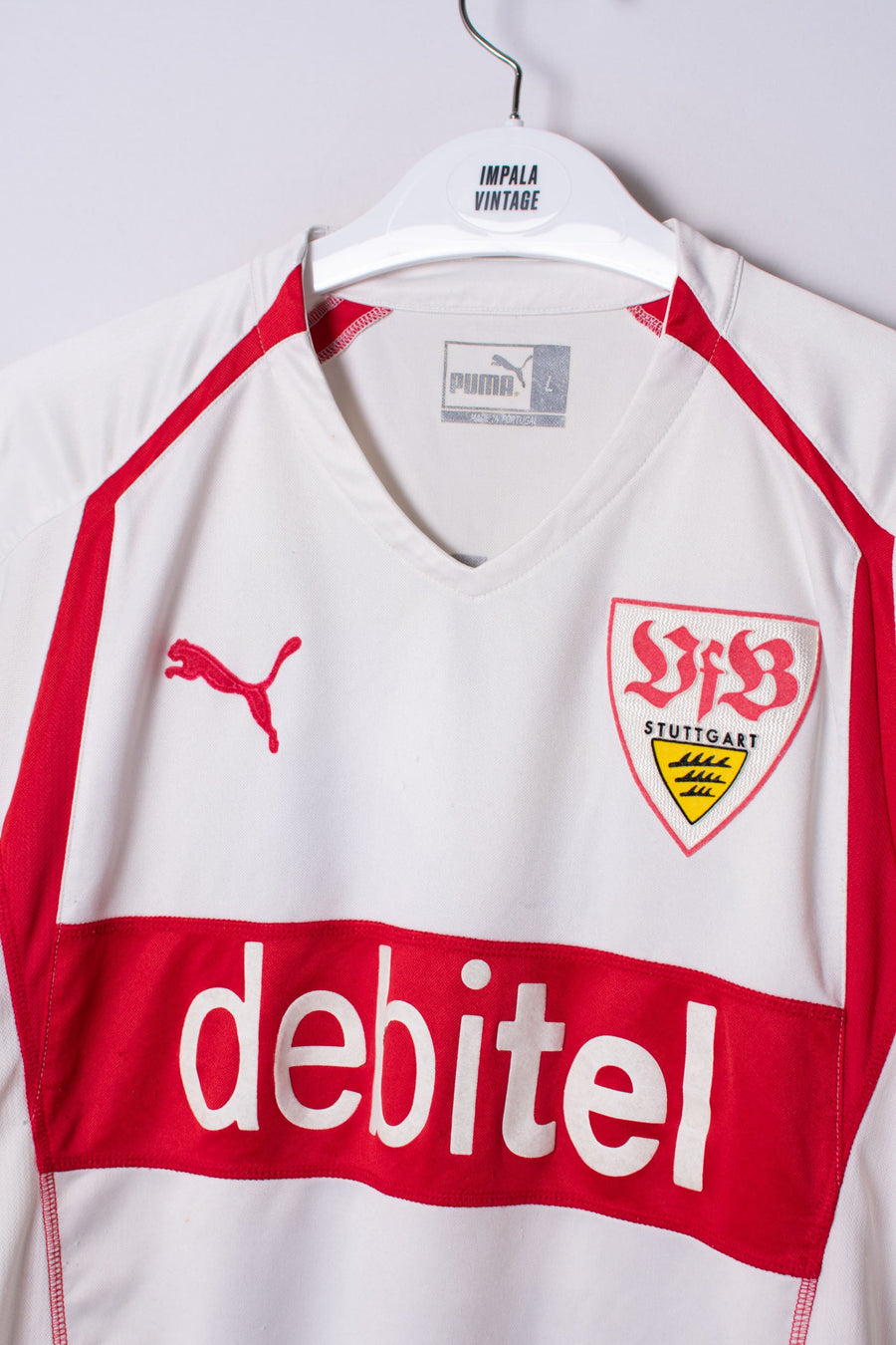 VFB Stuttgart Puma Official Football 04/05 Home Jersey