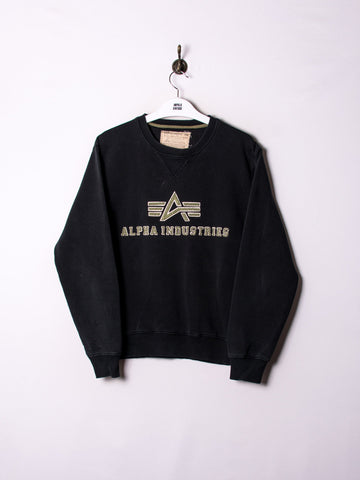 Alpha Industries Black Sweatshirt