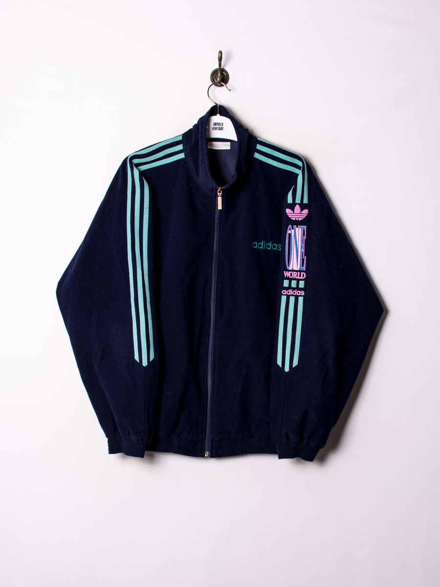 Adidas Originals Vintage One World Velvet JAcket