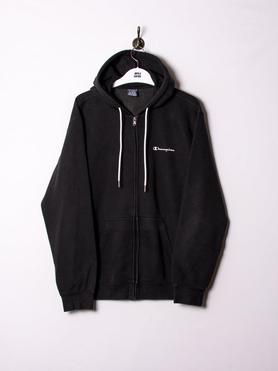 Champion Black Zipper Hoodie