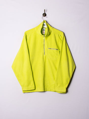 Adidas Lime Middle Zipper Fleece