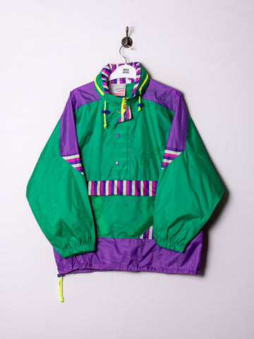 Jeantex Middle Buttoned Kangaroo Raincoat