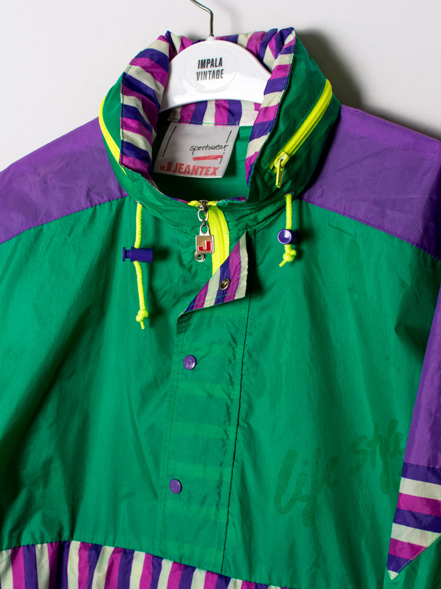 Jeantex Middle Buttoned Kangaroo Raincoat