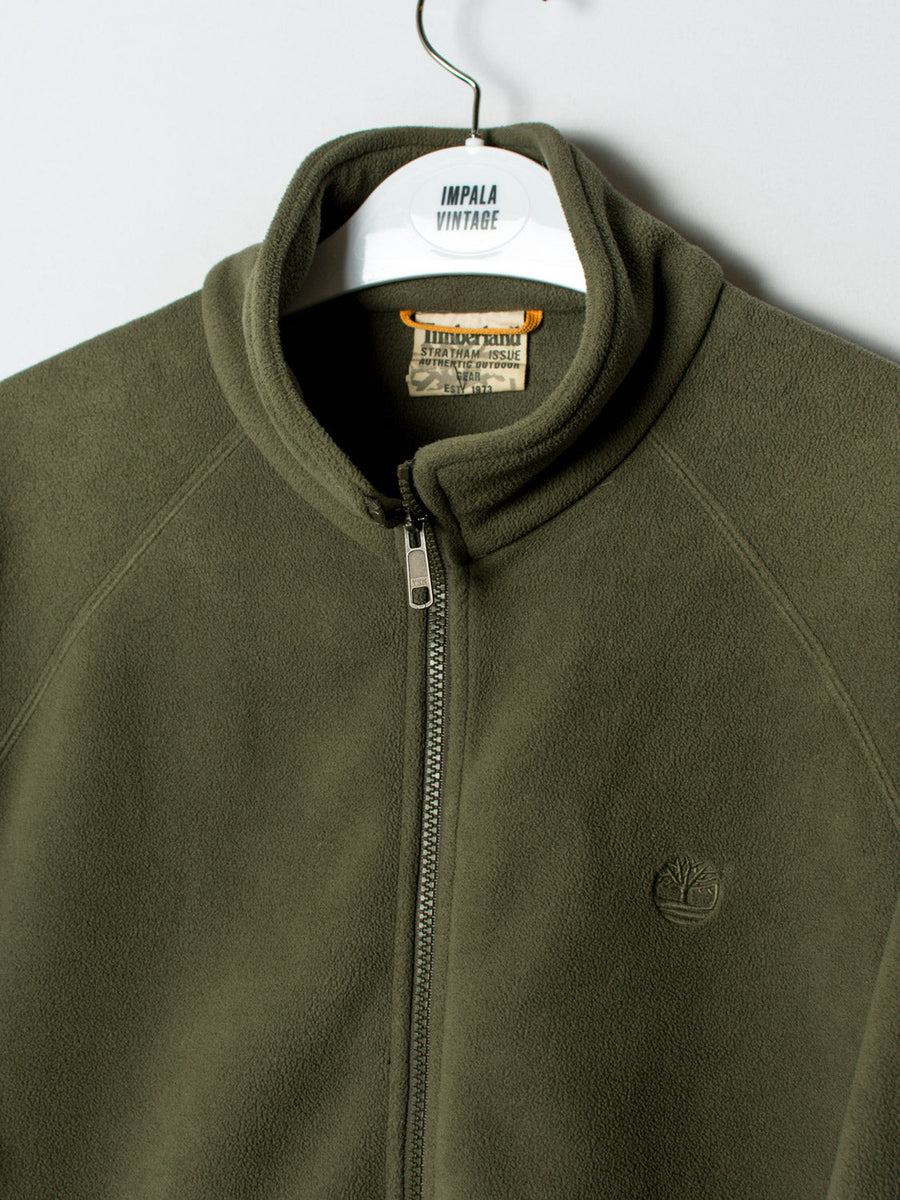 Timberland Khaki Zipper Fleece