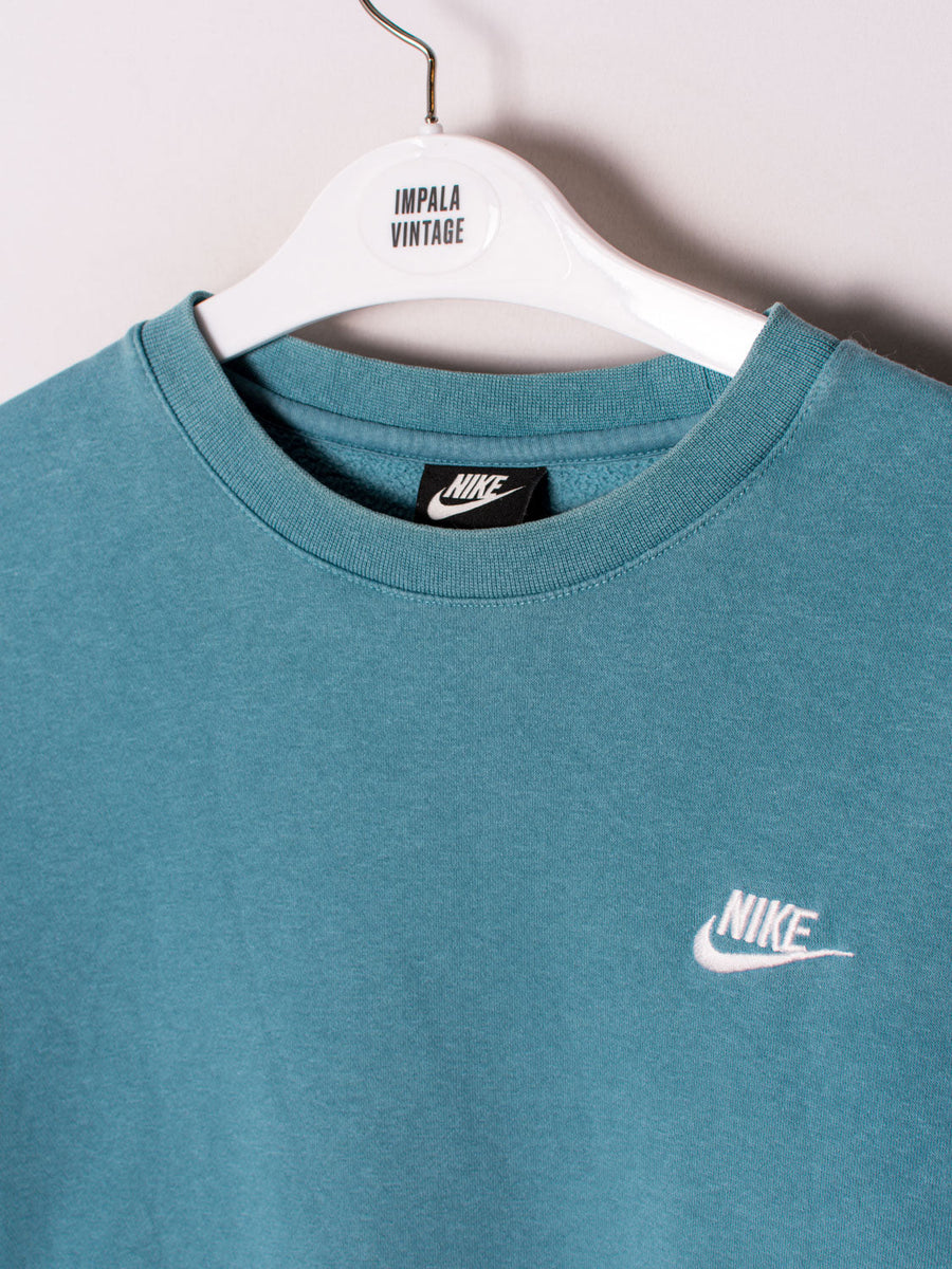 Nike Light Blue Roundneck Sweatshirt