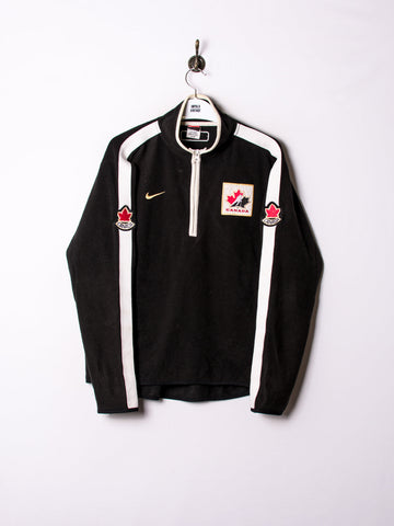 Canada Nike Official IIHF 1/3 Zipper Fleece