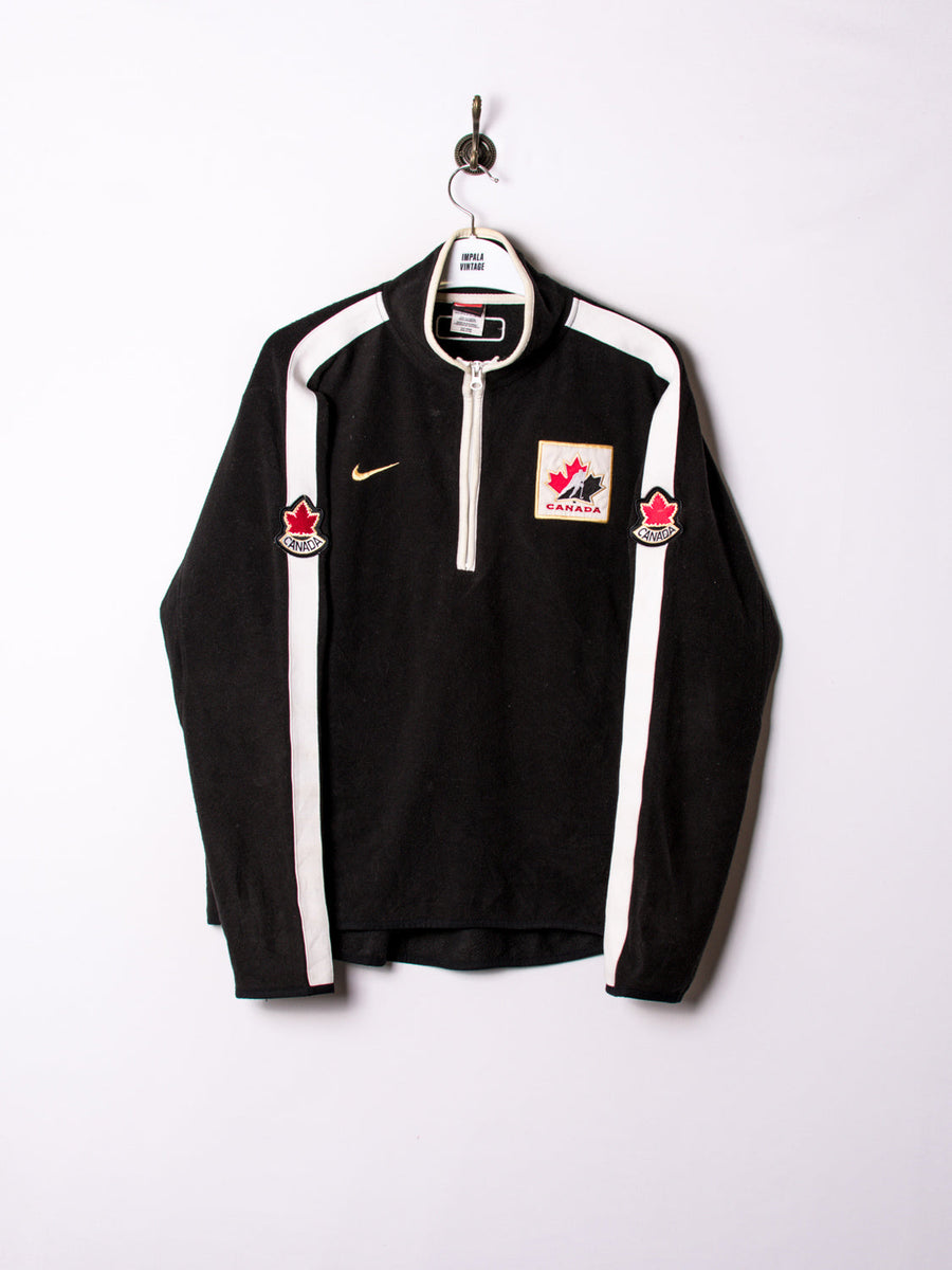 Canada Nike Official IIHF 1/3 Zipper Fleece