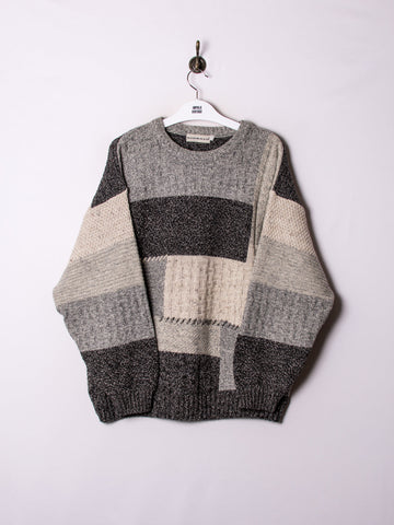Grey Square Sweater