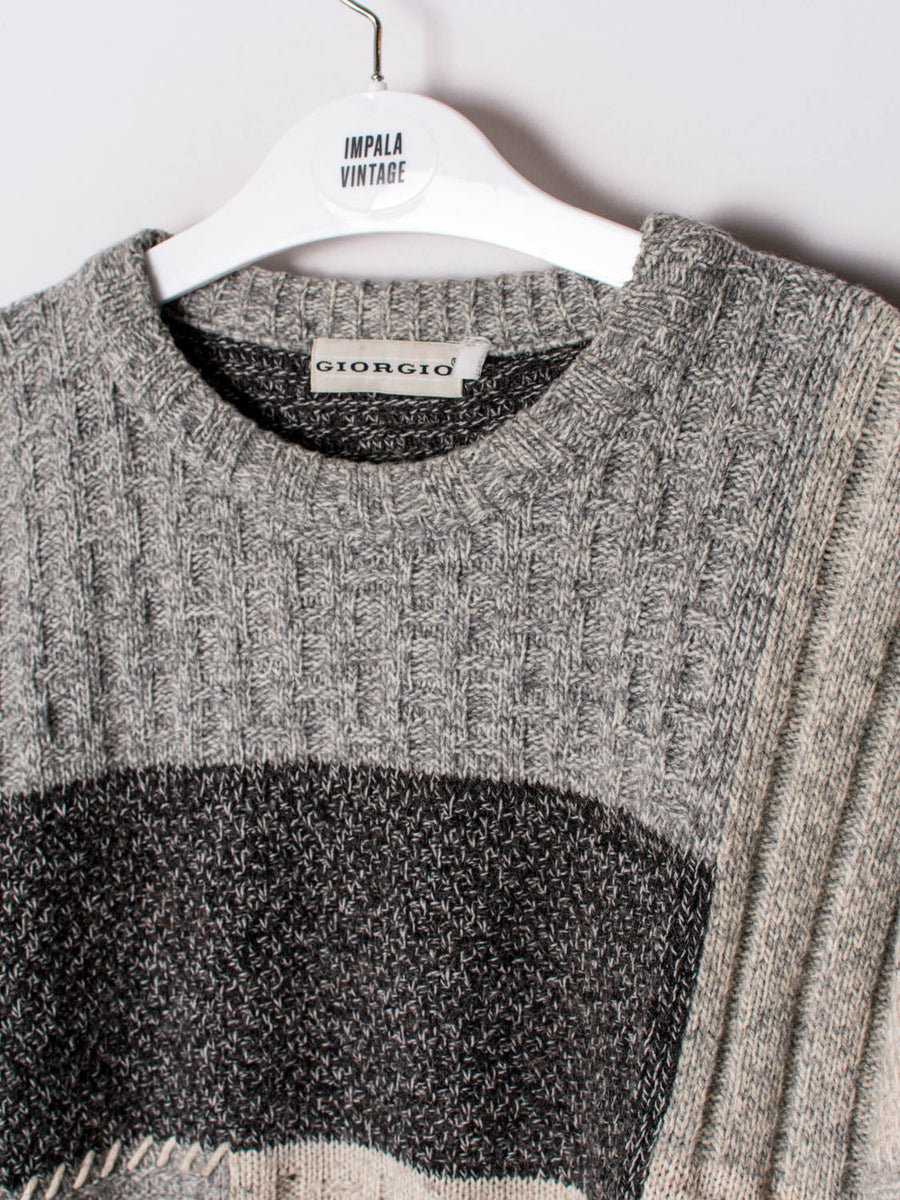 Grey Square Sweater