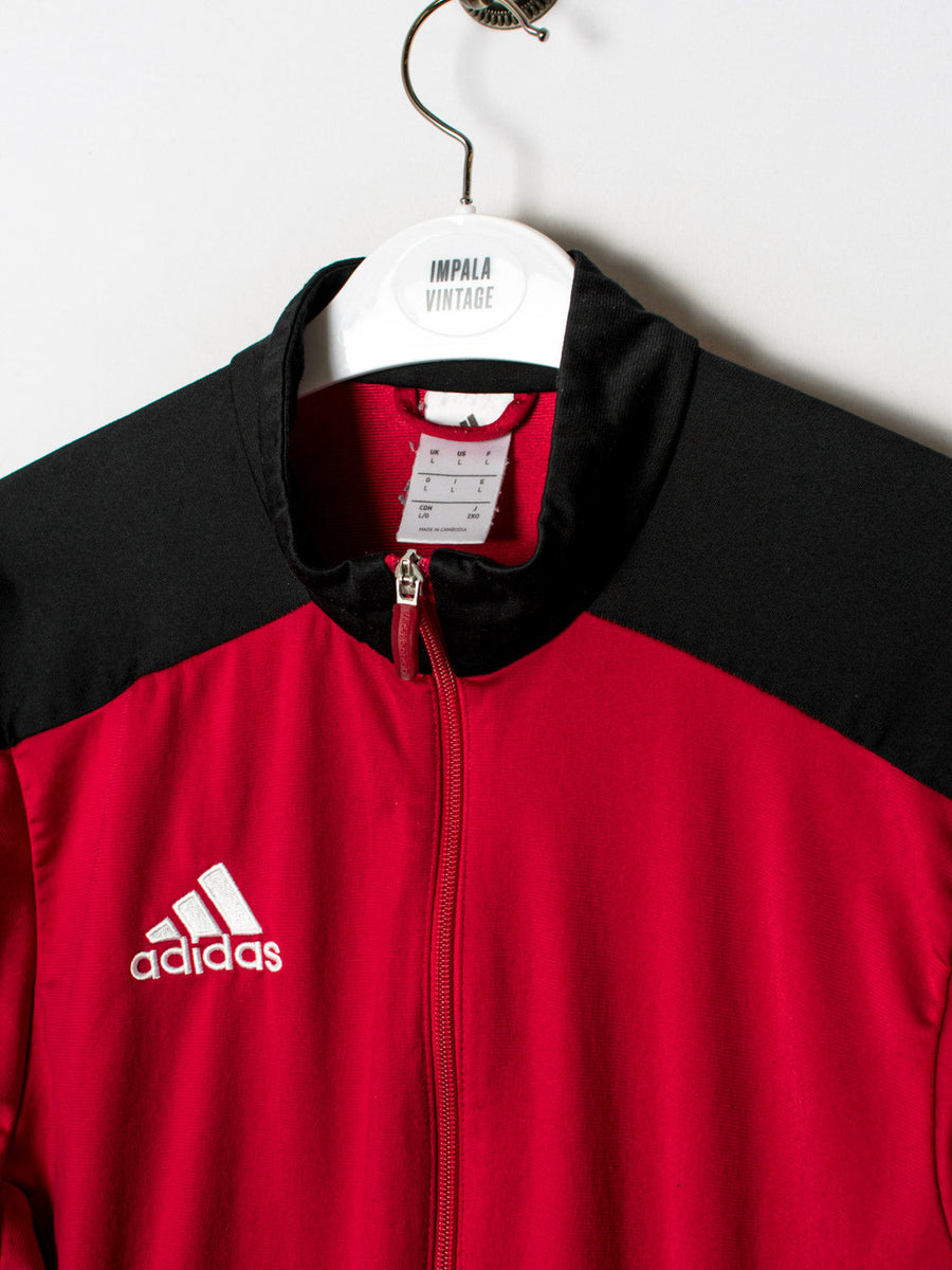 Adidas Red & Black Track Jacket