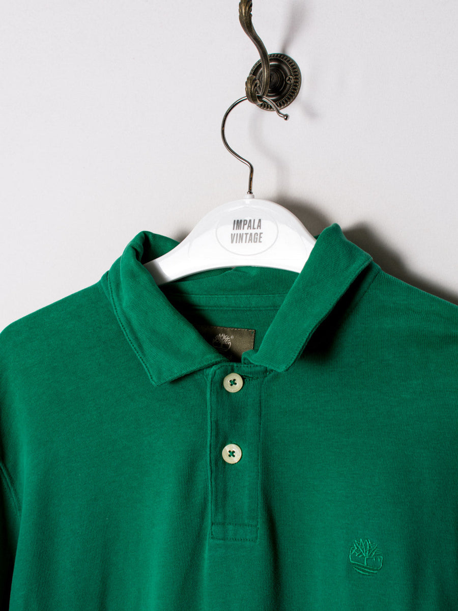 Timberland Green Long Sleeves Poloshirt