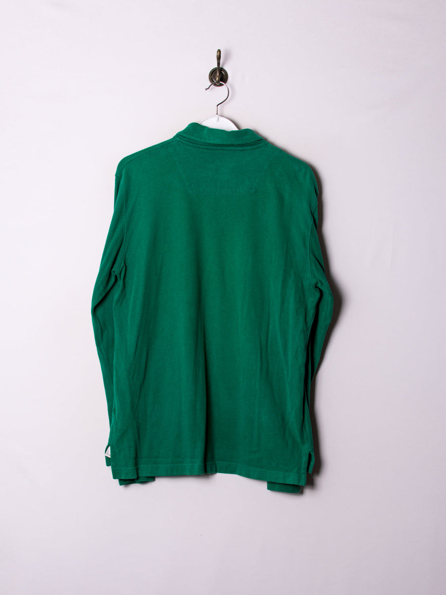 Timberland Green Long Sleeves Poloshirt