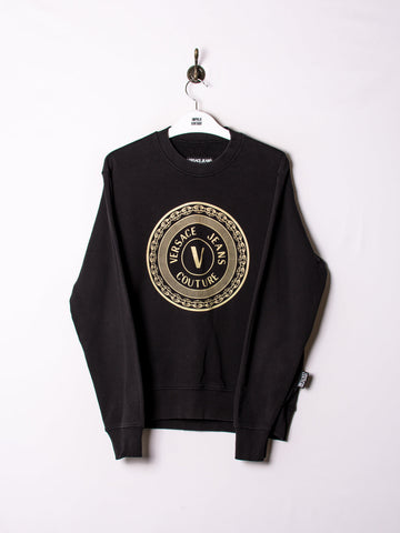 Versace Jeans Culture Black Sweatshirt