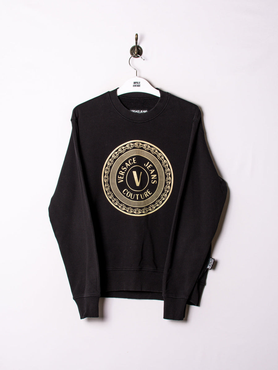 Versace Jeans Culture Black Sweatshirt
