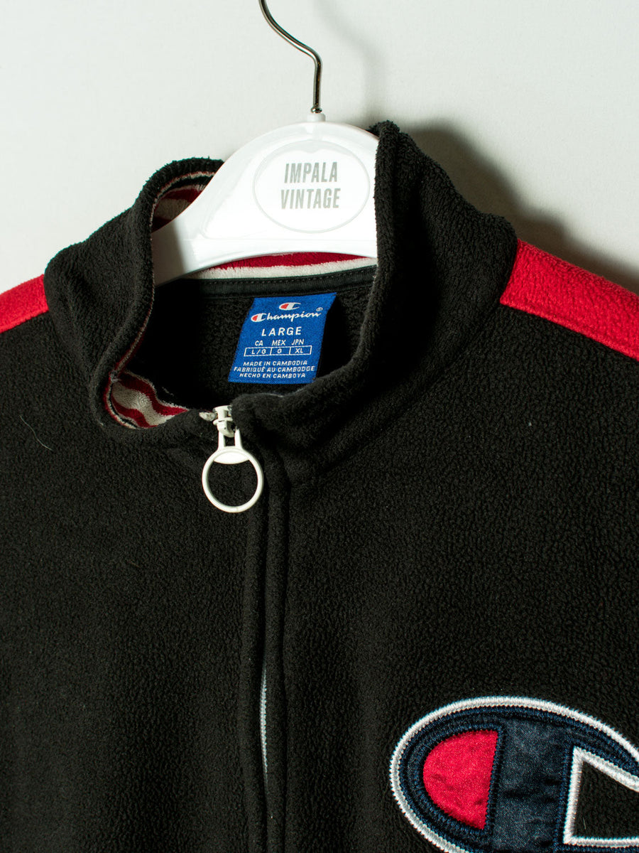 Champion Black Zipper Fleece