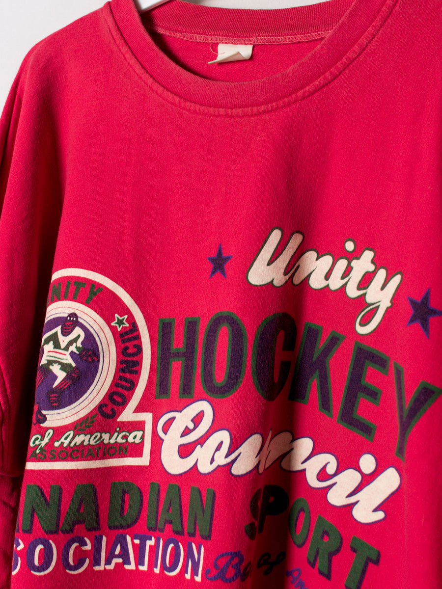 Hockey Canadian Retro Sweatshirt