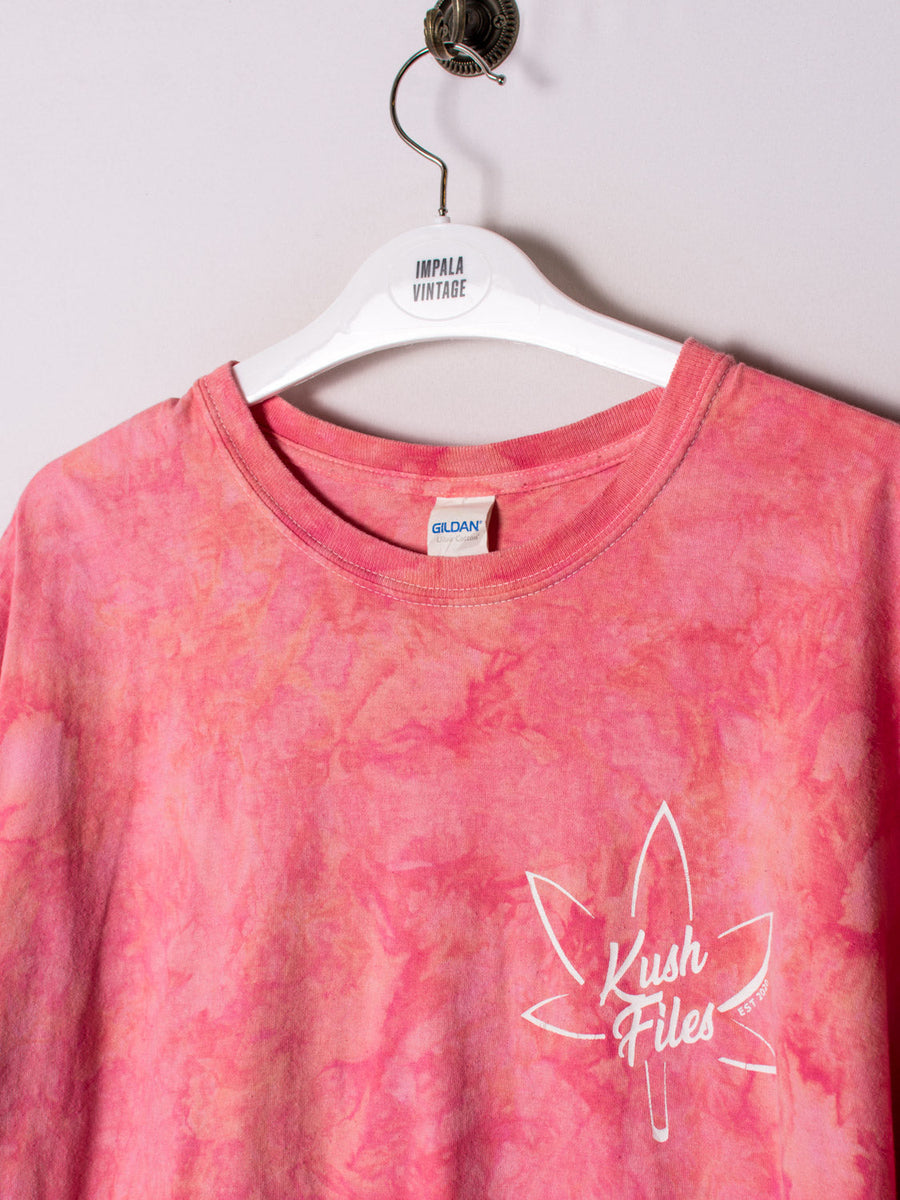 Kush Files Tie Dye Cotton Tee