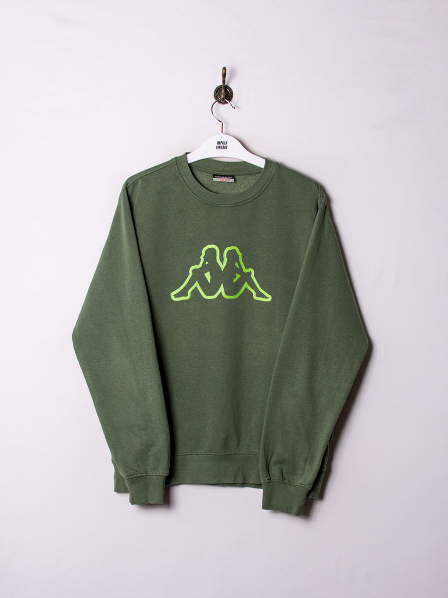 Kappa Green Vintage Sweatshirt