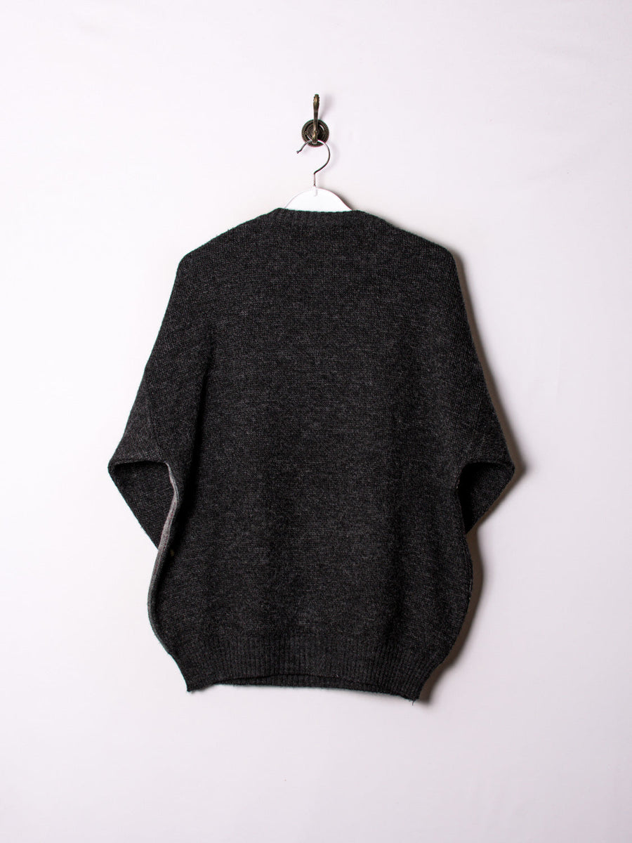 Grey V Sweater
