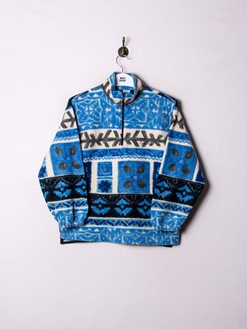 Cacao 1/3 Zipper Fleece