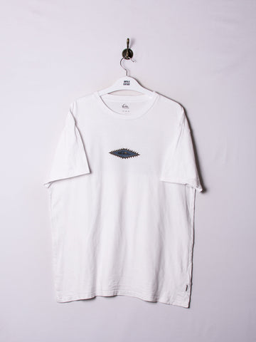 Quicksilver White Cotton Tee