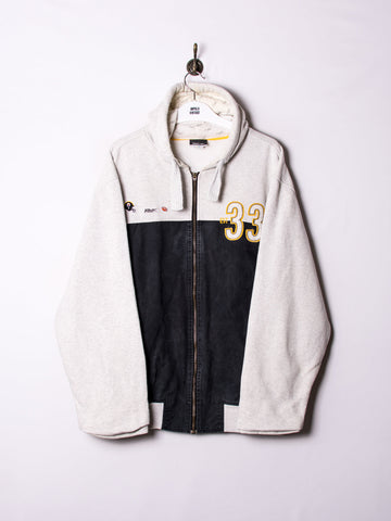 Pittsburgh Steelers Reebok Official NFL Zipper Hoodie