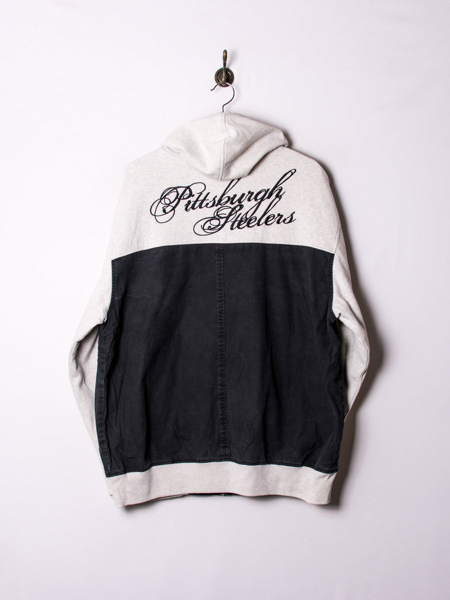 Pittsburgh Steelers Reebok Official NFL Zipper Hoodie