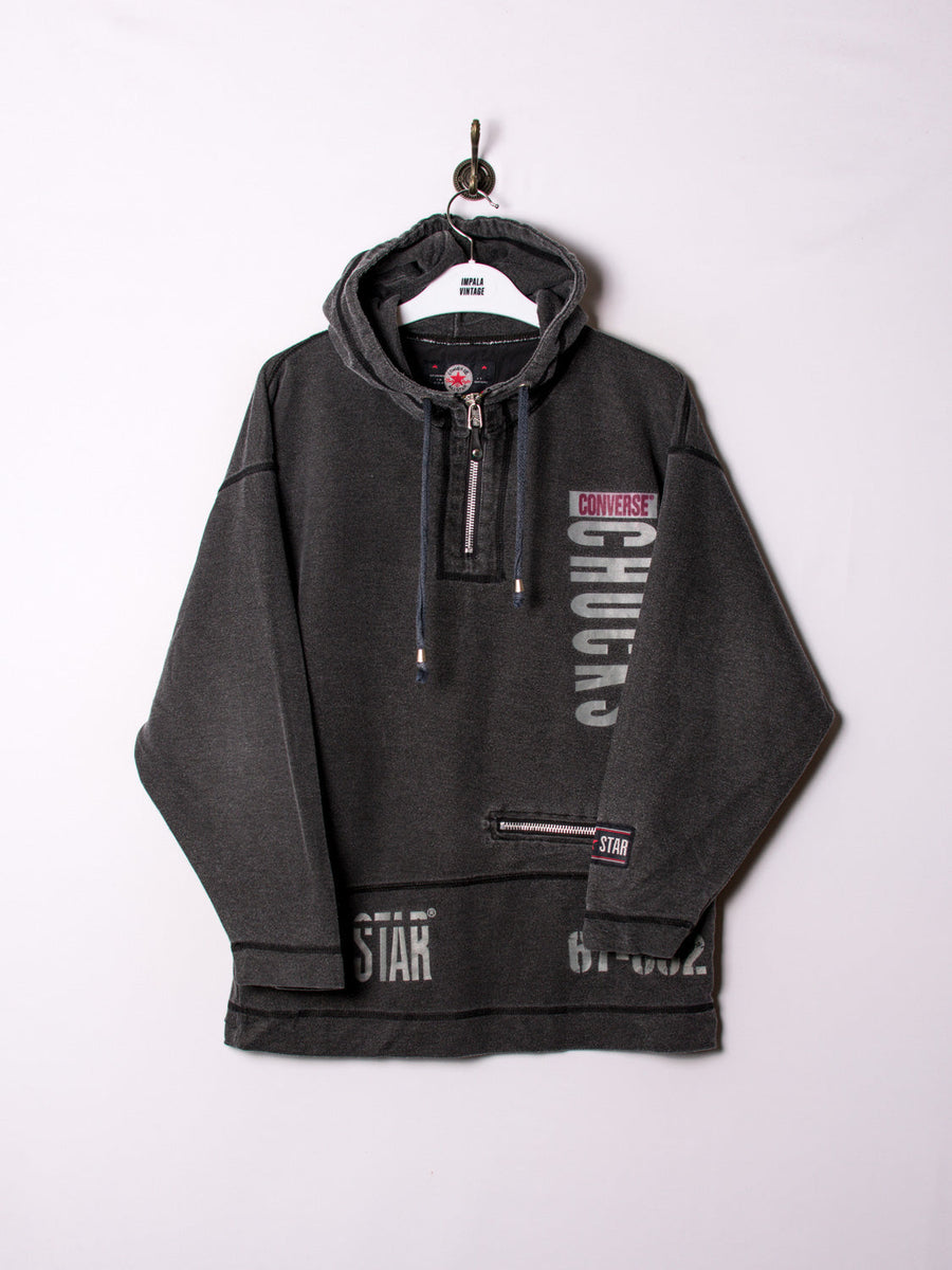 Converse Grey 1/3 Zipper Hoodie