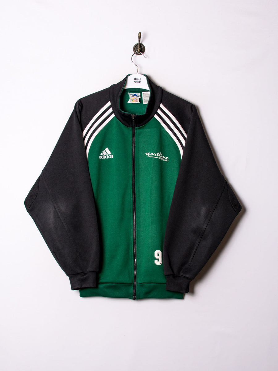 Adidas Green & Black Track Jacket