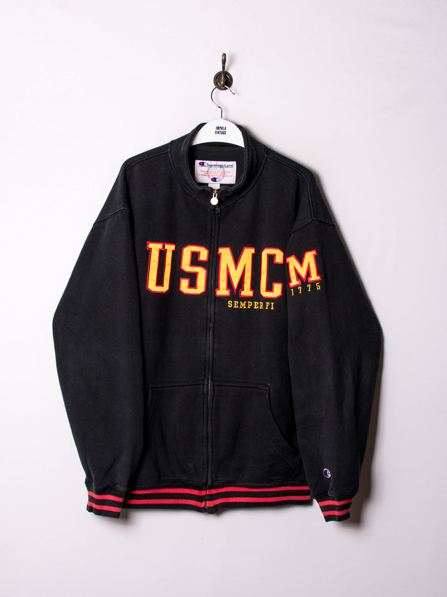 Champion Semper Fi USMC Zipper Sweatshirt