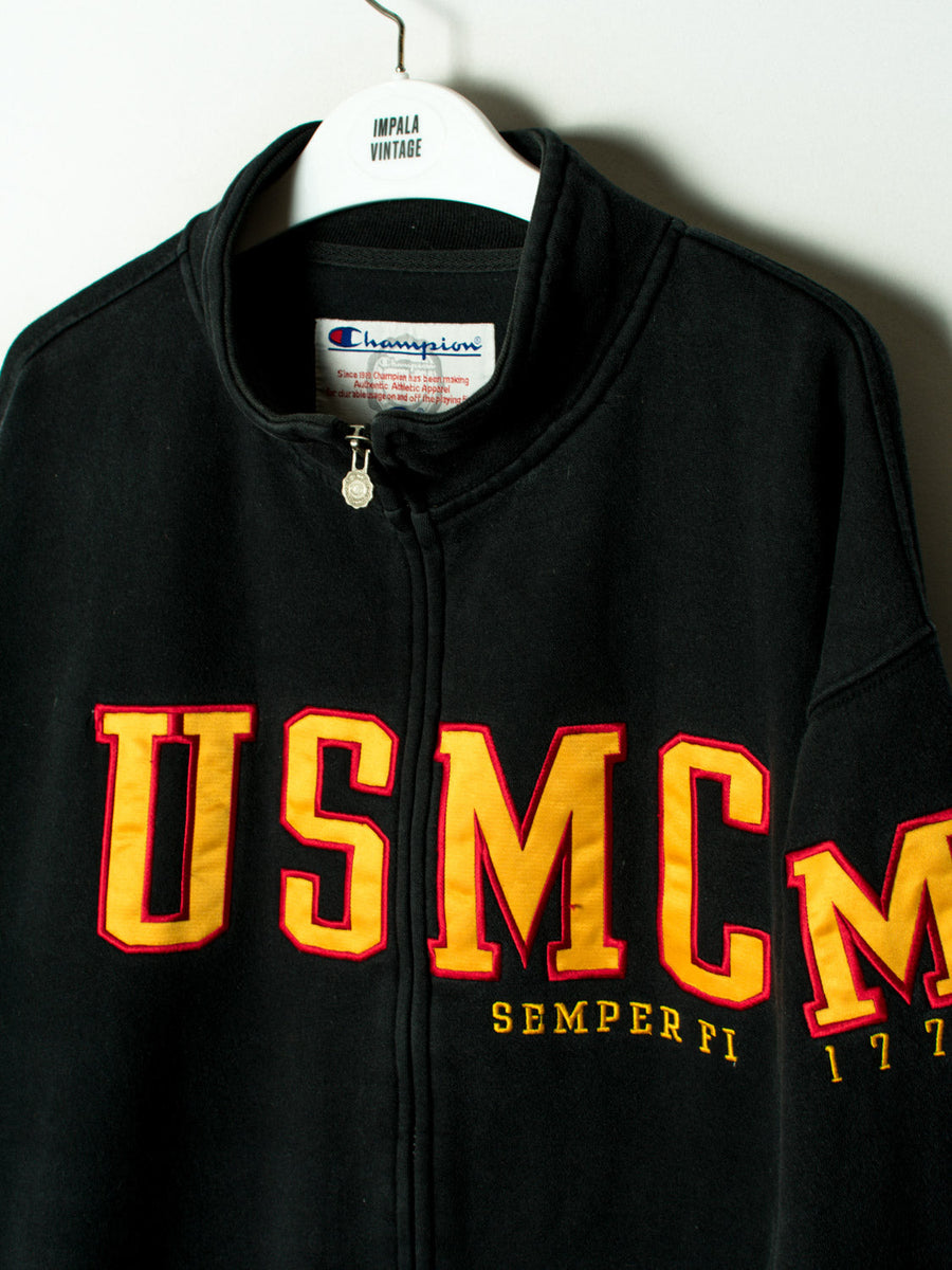 Champion Semper Fi USMC Zipper Sweatshirt