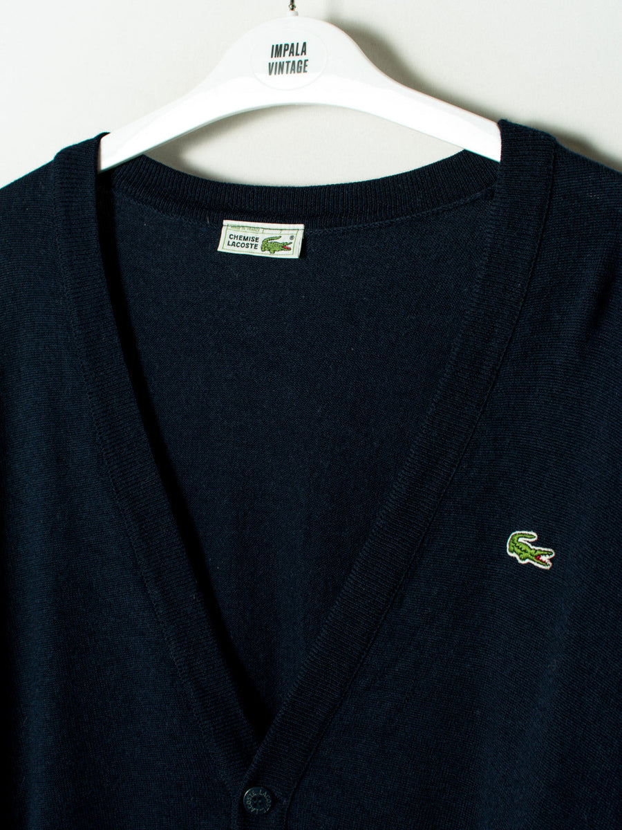 Lacoste Navy Blue Cardigan