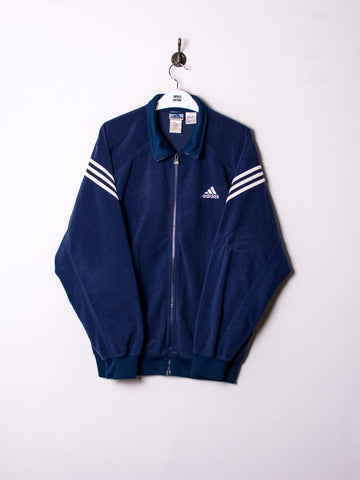 Adidas Navy Blue Velvet Jacket