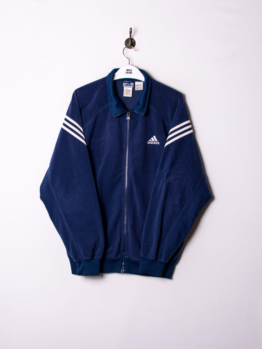 Adidas Navy Blue Velvet Jacket