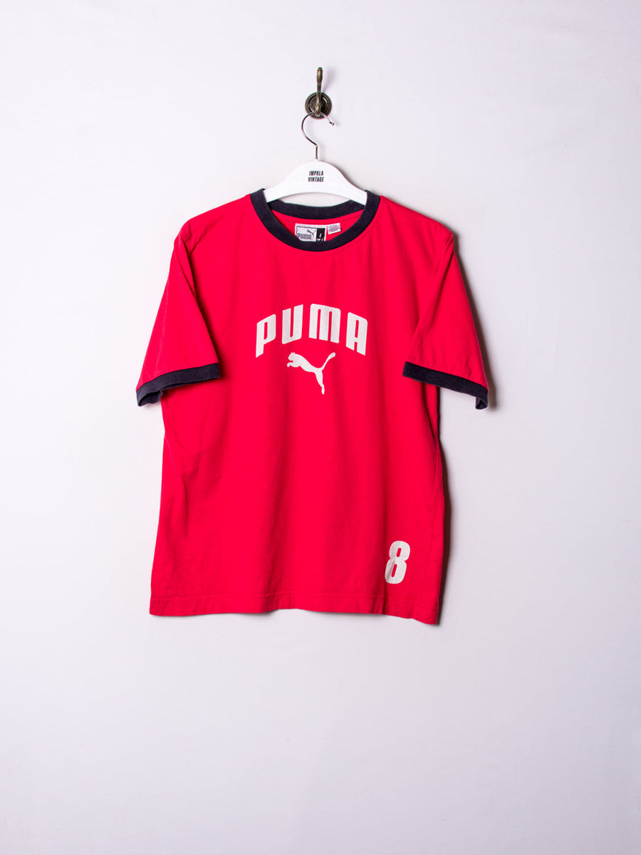 Puma Red Cotton Tee