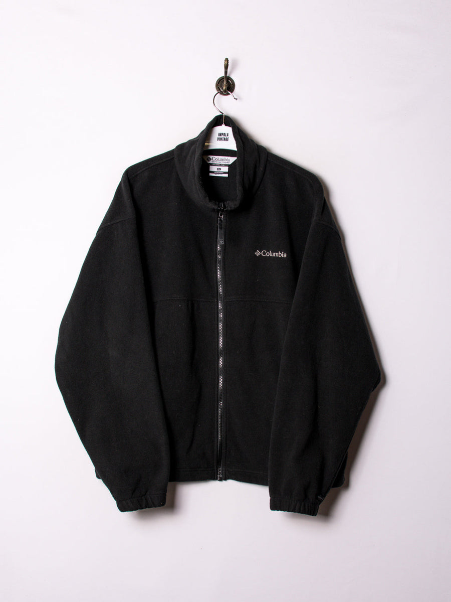 Columbia Black Zipper Fleece