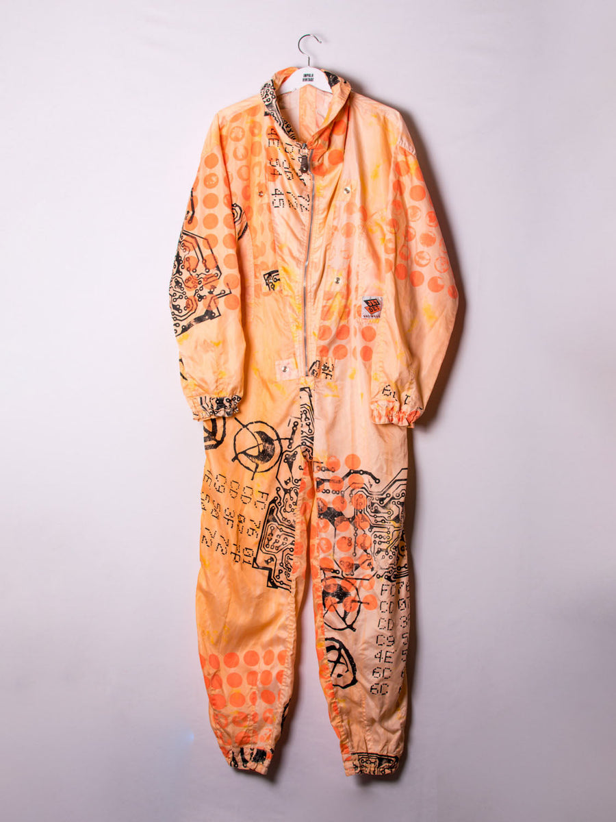 Jet Set Orange Boilersuit