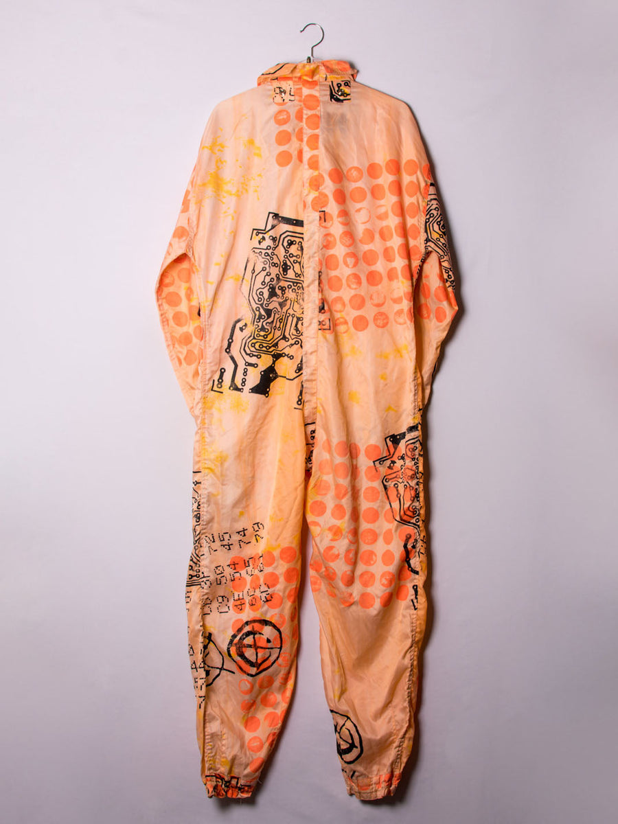 Jet Set Orange Boilersuit