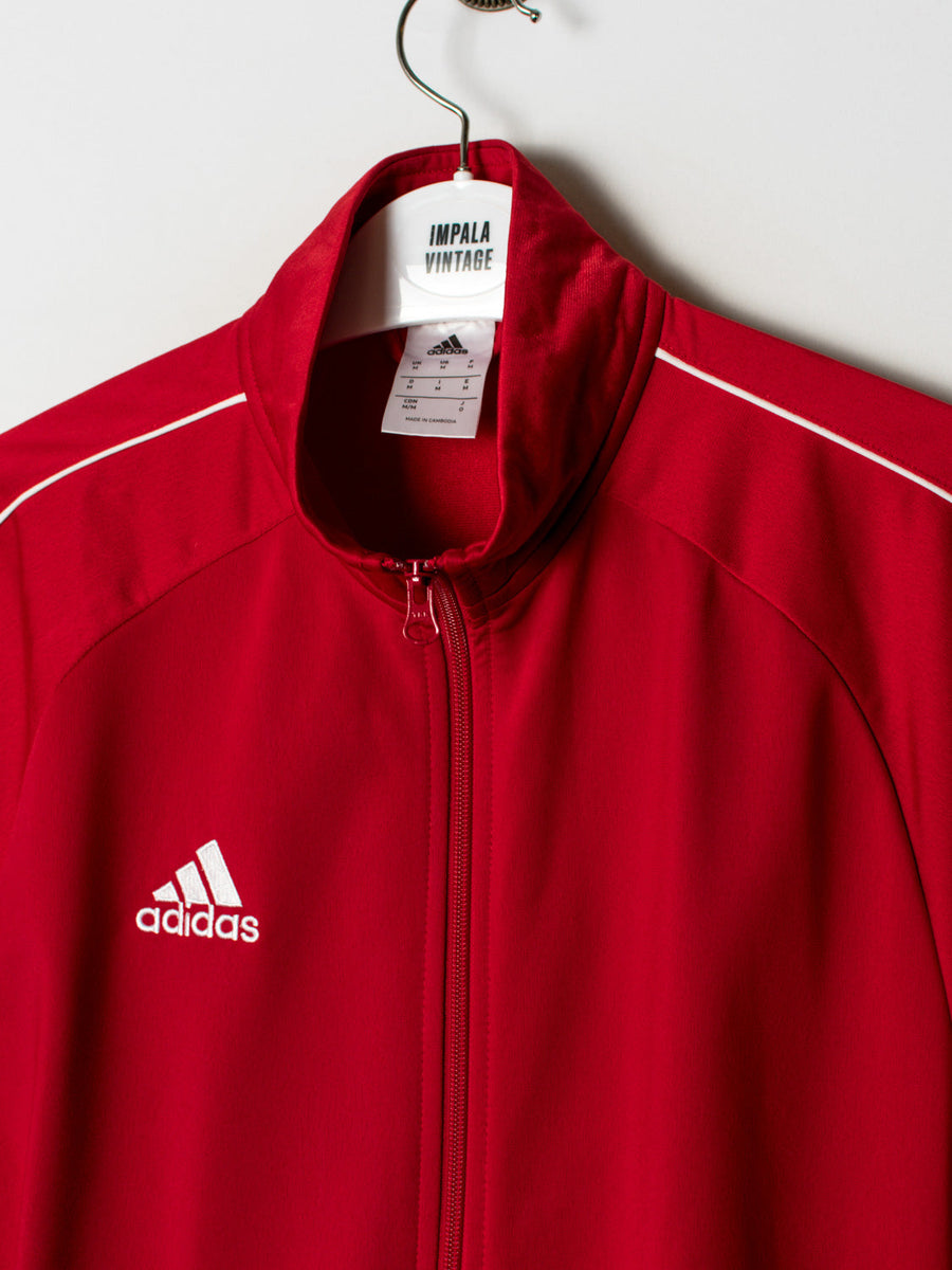 Adidas Red Track Jacket