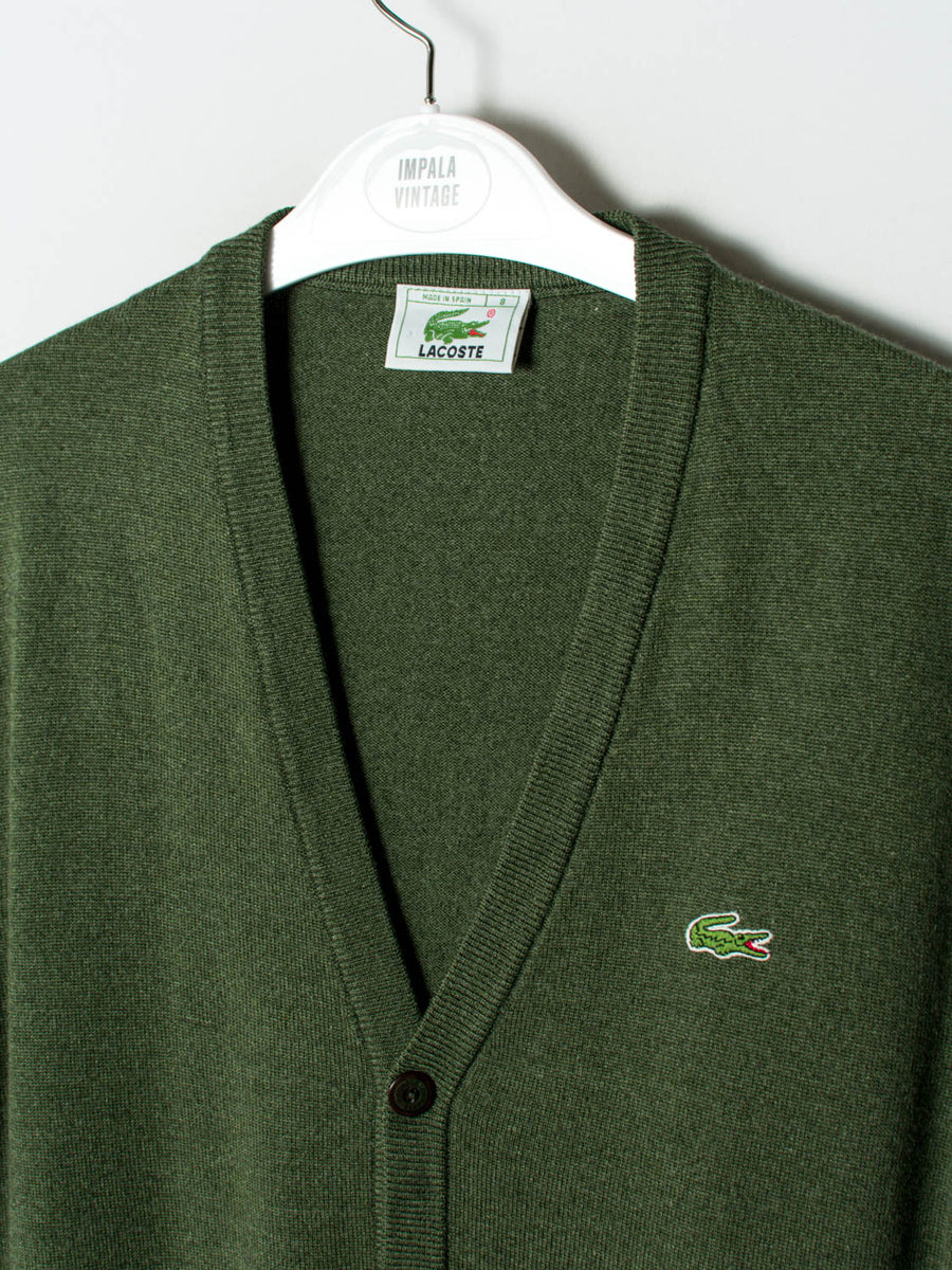 Lacoste Green Vest Cardigan – Impala Vintage
