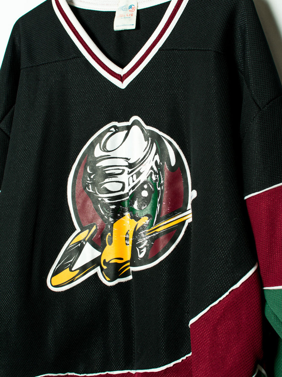 Quad City Mallards Vintage Authentic Knit Official UHL Jersey