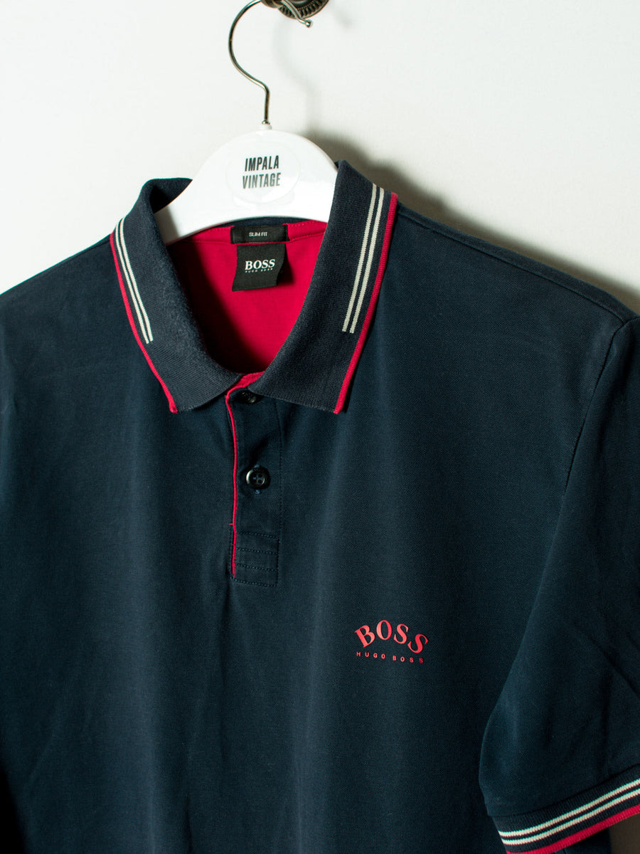 Hugo Boss Navy Blue Poloshirt