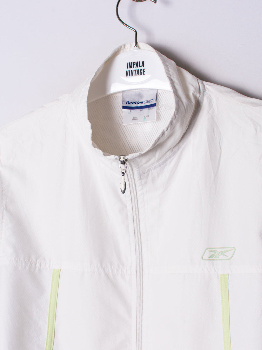 Reebok White Track Jacket