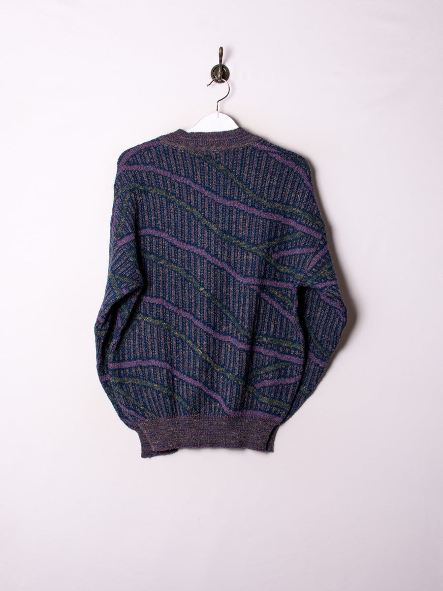 Purple & Blue Sweater