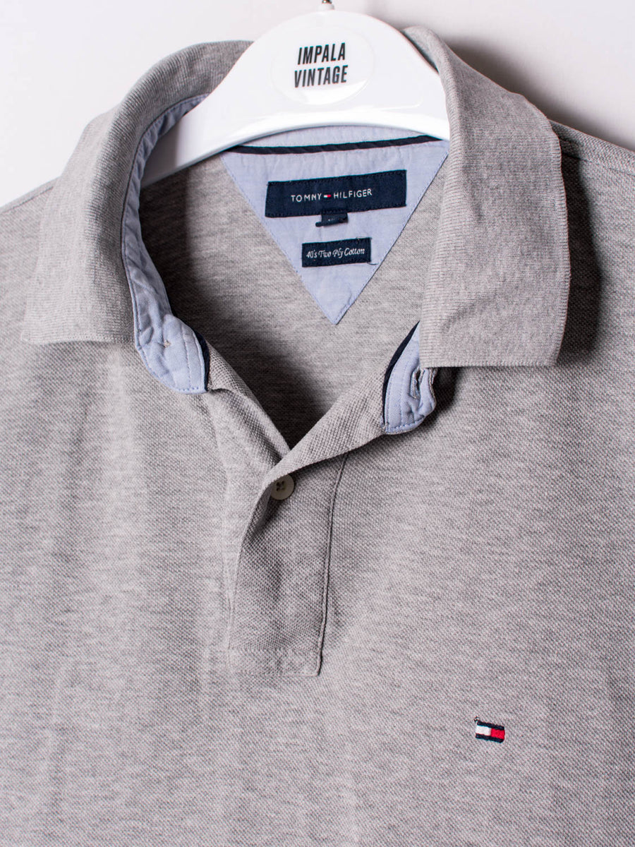 Tommy Hilfiger Grey Poloshirt
